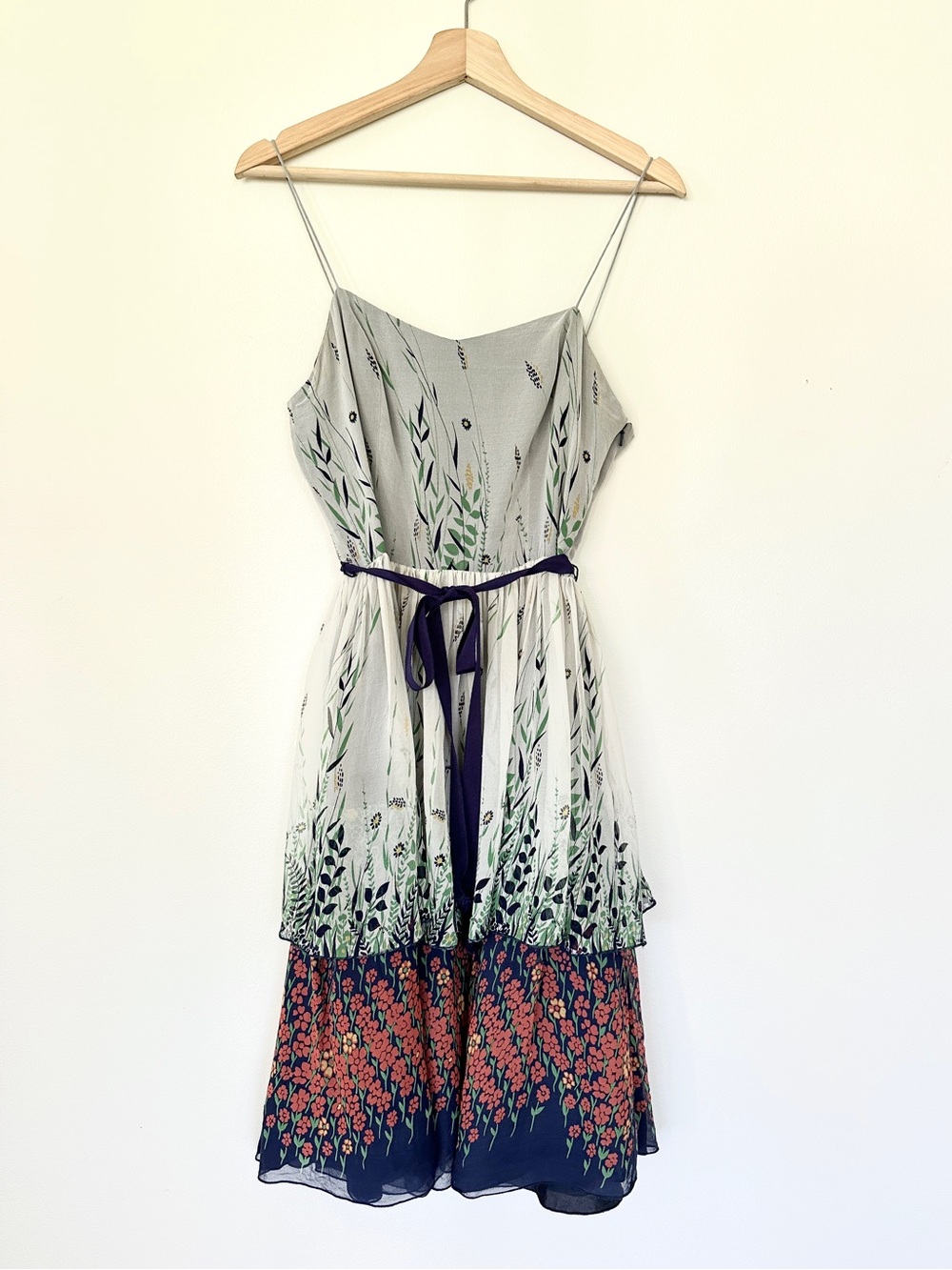 Anna Sui for Anthropologie "Endless Fields Silk Dress"